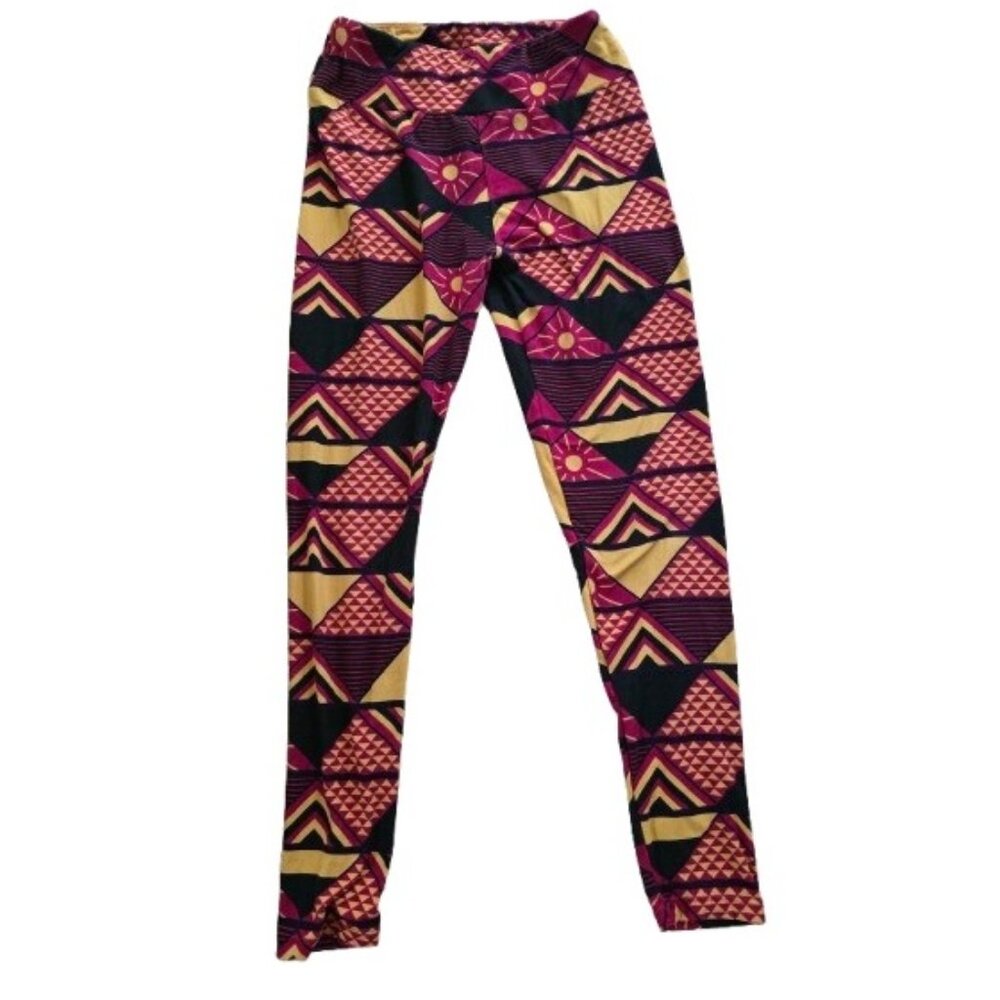 LuLaRoe Women's Leggings-Multi-Color- Size-OS